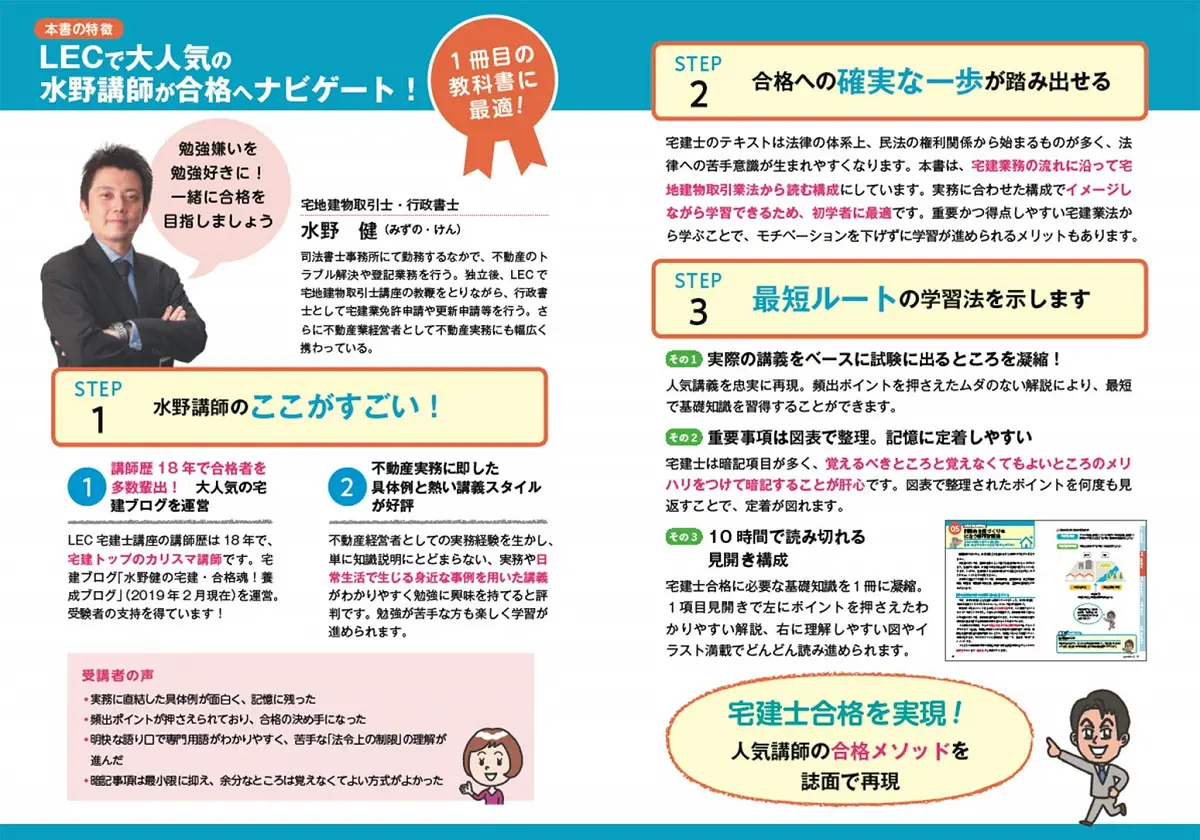 宅地建物取引士試験]テキスト徹底比較！おすすめの参考書と問題集！[2024年対応] | しかくのいろは